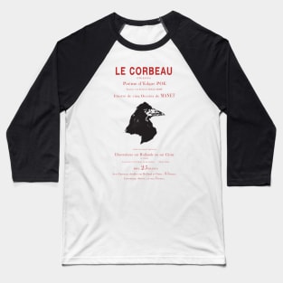 Le Corbeau Baseball T-Shirt